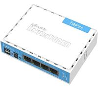 Mikrotik hap lite interno blanco - punto de acceso (10,100 mbit/s, 32
