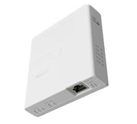 MikroTik inyector PoE inteligente con SFP y Ethernet, VLAN, SNMP y supervisión de enlace GPEN21