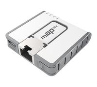 MikroTik mAP lite Punto de acceso de viaje compacto de 2,4 GHz con doble cadena RBmAPL-2nD