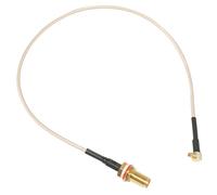 MikroTik Pigtail MMCX macho a RPSMA hembra – cable adaptador RF de 260 mm ACMMCXRPSMA