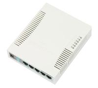 Mikrotik Rb260Gs Gigabit Ethernet (10/100/1000) Energía Sobre Ethernet (Poe) Blanco Switch - Switch de Red (Gigabit Ethernet (10/100/1000), Blanco, 6 W, 6 - 31, -25 - 65 °C, 113 Mm)