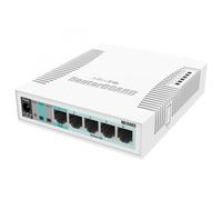 MikroTik RB260GS Switch 5 Puertos Gigabit 1 Puerto PoE