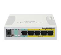 Mikrotik RB260GSP Gestionado Gigabit Ethernet (10/100/1000) Energía sobre Ethernet (PoE) Blanco Conmutador de red (Managed network switch, Gigabit Ethernet (10/100/1000), Blanco, 6 W, 8-30, -25-65