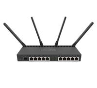 Mikrotik RB4011iGS+5HacQ2HnD-IN - Router doble banda (2.4 GHz/5 GHz, Wi-Fi 5 802.11ac, 1733 Mbit/s, 802.11a,Wi-Fi 5 802.11ac,802.11ad,802.11g, Wi-Fi 4 802.11n, Gigabit Ethernet, 10,100,1000 Mbit/s)
