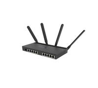 Mikrotik - RB4011iGS+5HacQ2HnD-IN router inalámbrico Gigabit Ethernet Doble banda (2,4 GHz / 5 GHz) Negro