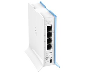 Mikrotik RB941-2ND-TC punto de acceso inalámbrico 300 Mbit/s Azul, Blanco