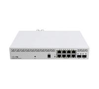 MikroTik Switch de red gestionado CSS610-8P-2S+IN Gigabit 10/100/1000 Soporte PoE Blanco