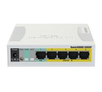 MikroTik Switch RB260GSP – 5x Gigabit, PoE-Out, 1x SFP Smart Switch CSS106-1G-4P-1S