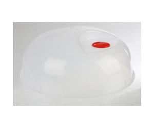 Mikrowellen-Abdeckhaube Cubierta Ø 25cm Transparente 24 Pieza de Plástico Tapa