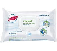 MIKROZID Toallitas sensibles premium, 100 unidades