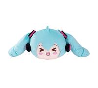 Miku - Bolsos de hombro de felpa Miku de peluche de Miku, bolso bandolera de Miku con doble cola de caballo larga, correa de hombro ajustable, para viajes y compras, Green, 31 x 25 x 6CM
