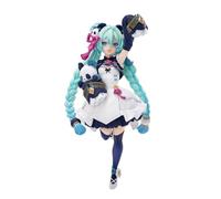 Miku Figura de Acción Panda Muñeca Japonesa Kawaii Anime Niña Modelo Estatua Estatua Estatua Estática de Pie 17,7 cm