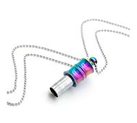 MIKUHOT Collar de meditación de 528 Hz con frecuencia de respiración, dispositivo de curación de sonido ajustando la respiración para aliviar la ansiedad y el estrés, atención plena