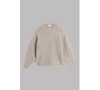 Mikuta The Beige Fluffy Alpaca Knit Sweater Bege Talla: XL | Manga Larga Outlet | Mujer | Marrón