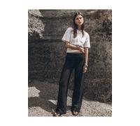 Mikuta The Black Crochet Pants Talla: S | Pantalones Outlet | Mujer | Negro