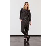 Mikuta The Black Denim Jumpsuit Talla: S | Monos Outlet | Mujer | Negro