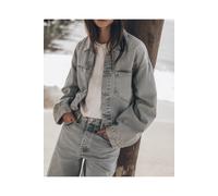 Mikuta The Blue Loose Denim Jacket Talla: XL | Chaquetas Vaqueras Outlet | Mujer | Azul