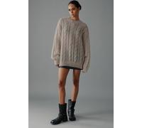 Mikuta The Light Oversized Cable Knitted Sweater Talla: M | Jerséis de Punto Outlet | Mujer