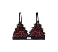 Mikuta The Red Hearts Crinkle Bralette Red Talla: M | Brasieres Outlet | Mujer | Rojo