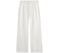 Mikuta The White Loose Linen Pants Talla: S | Pantalones Outlet | Mujer | Blanco