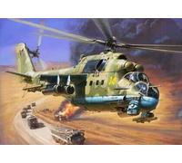 MIL-24P Helicóptero 1:72 Plástico Modelo Kit Zvezda