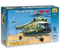 Mil-8t Hip-C Soviet Helicóptero 1:72 Plástico Modelo Kit Zvezda