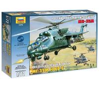 Mil Mi-35 M Helicóptero De Ataque Ruso 1:72 Kit De Modelo De Plástico ZVEZDA
