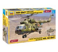 Mil MI-8MT Soviet Multipurpose Helicóptero 1:48 Plástico Modelo Kit 4828 Zvezda