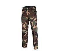 Mil-Tec BDU de Tipo Ranger Pantalones, Woodland, Extra-Small Unisex Adulto