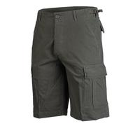 Mil-Tec EE.UU. Pantalón corte prelavar con RipStop (Oliva/XL)