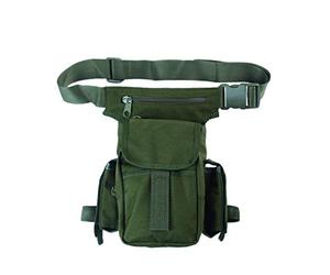 Mil-Tec Bolsa de Muslo Multipack para Adulto, Unisex, Verde OD, Talla única