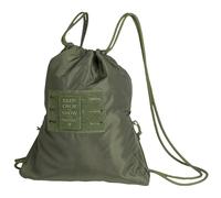 Mil-Tec Bolsa Deportiva HexTac Cordón Mochila Bolsa De Gimnasio Hidrófugo Oliva