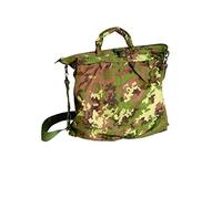 Mil-Tec Bolsa para casco de aviador Mochila-13826042 para hombre con bandolera Vegetado Talla única
