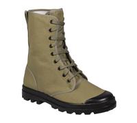 Mil-Tec - Botas de comando (9 agujeros), color verde, Verde (verde), 45 EU
