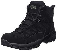 Mil-Tec Botas de mochilero Squad para hombre, Black, 42 EU