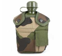 Mil-Tec Botella de Campo M1 Con Bolsa De Taza Y Alice Clips Camping Robusto