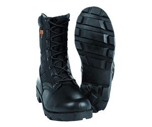 Mil-Tec Botines Cordura para hombre, Negro, 40 EU