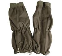 Mil-Tec BW - Polainas de protección contra la Humedad con Cuerda de Acero, Verde, Talla única