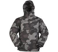 Mil-Tec Caliente Combate Invierno Hombres Anorak Con Capucha Camuflaje Noche Pol