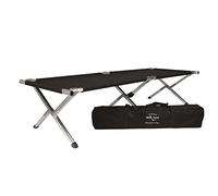 Mil-Tec Cama Plegable con Estructura de Aluminio (190 x 65 x 40 cm) con Bolsa de Transporte
