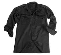 Mil-Tec Camisa 10931002, Negro, Small (Pack de 2) Unisex Adulto