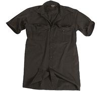 Mil-Tec camisa-10932002 Camisa, Negro, Small para Hombre