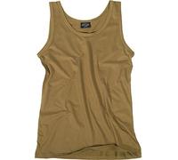 Mil-Tec Camiseta Desbarbador 11001005 punto algodón manga corta Dark Coyote Small para hombre