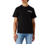 Mil-Tec Seguridad Camiseta, Negro, L Unisex Adulto