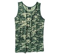 Mil-Tec Camiseta de Tirante/Cami Shirt-11001001, Verde Oliva, 4XL para Hombre