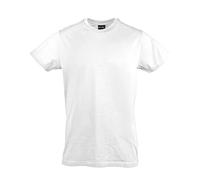 Mil-Tec Estilo de Estados Unidos Camiseta, Blanco, XXL Unisex Adulto