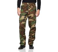 Mil-Tec - Pantalón de US Ranger Hombre Tipo BDU Ranger Pantalón, Hombre, US Ranger Hose Typ BDU, Woodland, Medium
