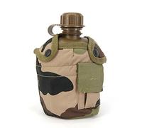 Mil-Tec Cantimplora M1 del ejército americano con vaso, funda y Alice Clips CCE