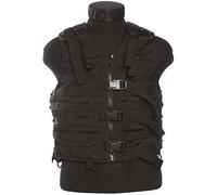 Mil-Tec Sistema Mular Chaleco, Negro, Talla única Unisex Adulto