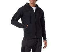 Mil-Tec Chaqueta con capucha-11472002 Capucha, Negro, Large para Hombre